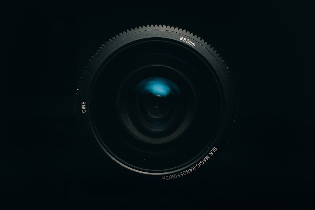 Camera lens close-up photography
