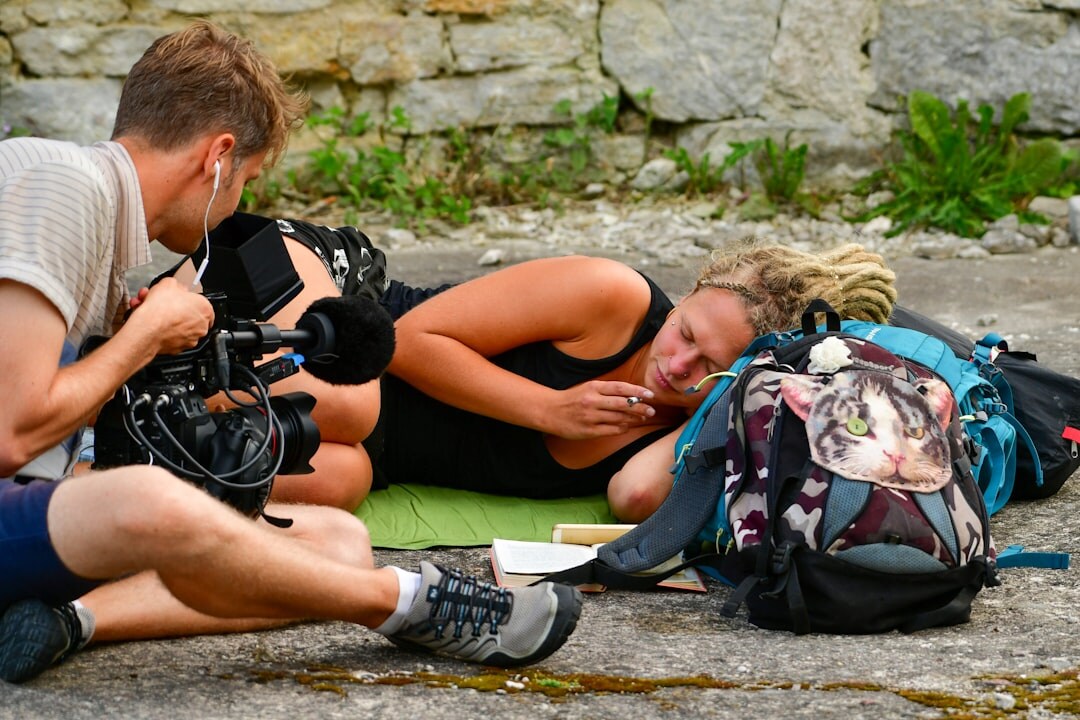 Smartphone video filming techniques outdoors