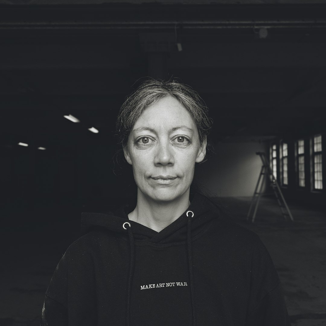 Professional female video instructor portrait